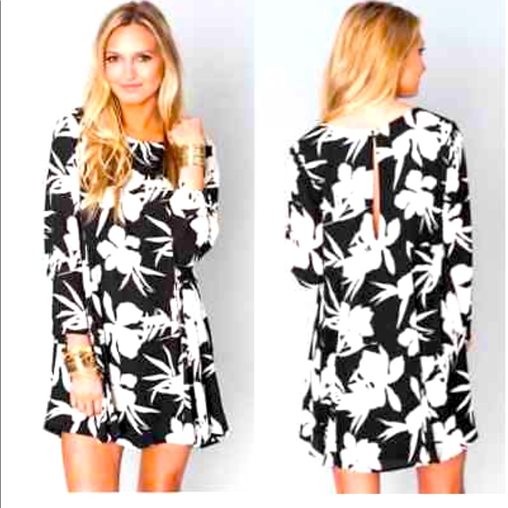 Show me your Mumu floral mini dress